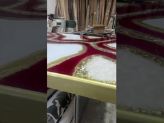 विला और हाई-एंड स्टूडियो के लिए लक्जरी रेजिन आर्ट टेबल