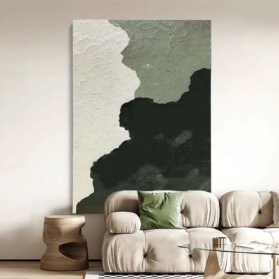 Artist's Creation Abstract Texture Hand Painted Oil Painting for Office