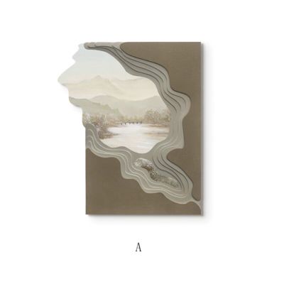 Rich in detail Modern Mixed Media Painting on Canvas Wall Art